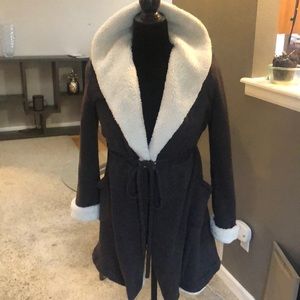 Anthropologie Sherpa Robe